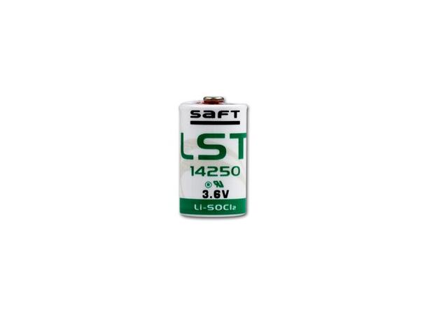 Lithium batteri, 3,6V - 1,2Ah, 1/2 AA